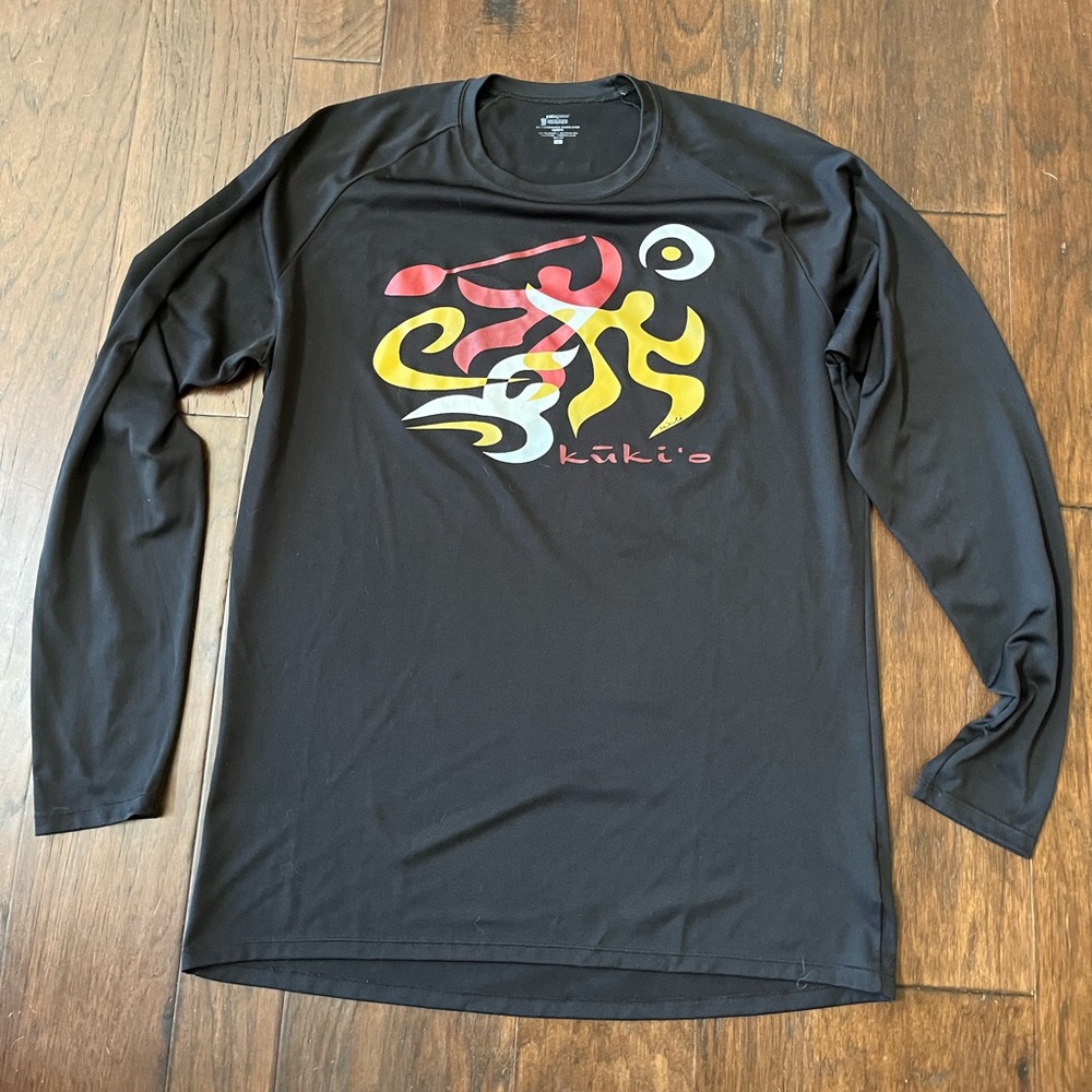 Patagonia Capilene Base 1, Hawaii Paddler Graphic“Rare”
Size = Large